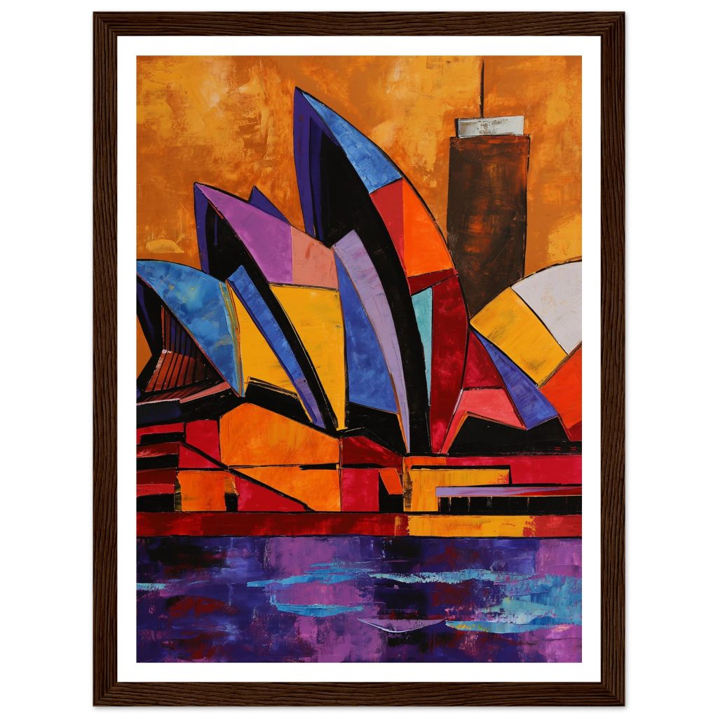 Sydney Opera House - Pablo Picasso - Poster