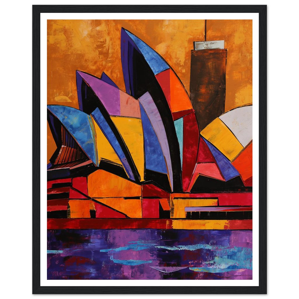 Sydney Opera House - Pablo Picasso - Poster