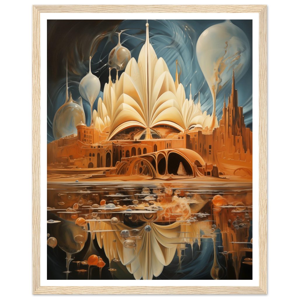 Sydney Opera House - Salvador Dalí - Poster