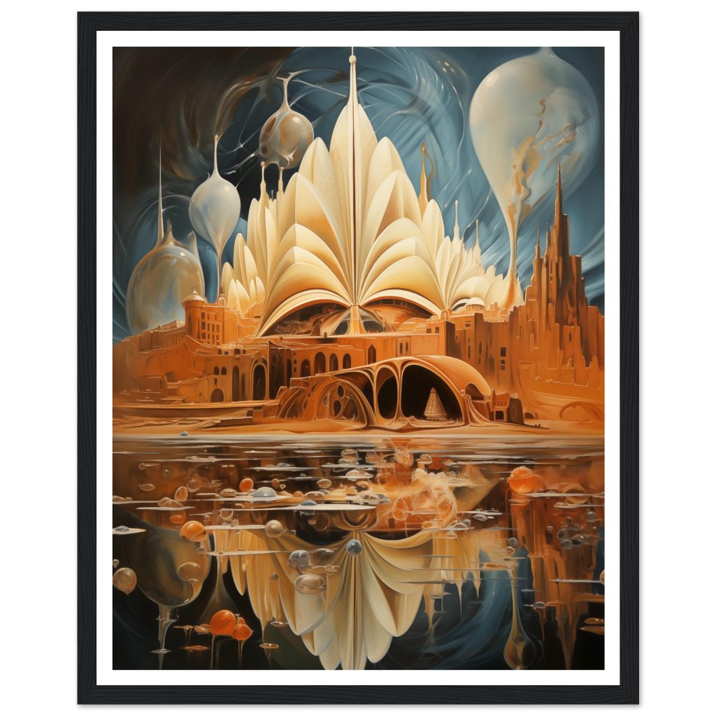 Sydney Opera House - Salvador Dalí - Poster