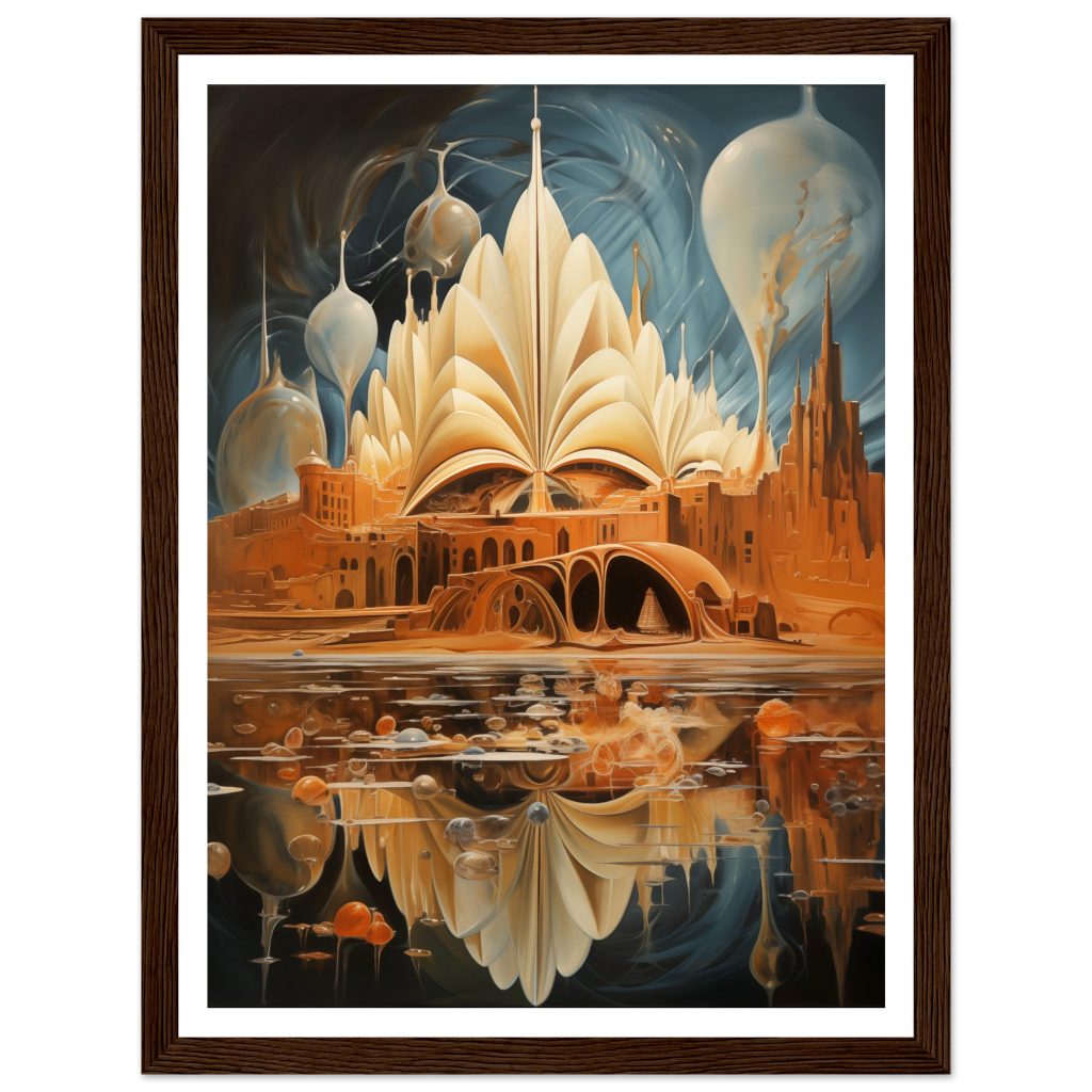 Sydney Opera House - Salvador Dalí - Poster
