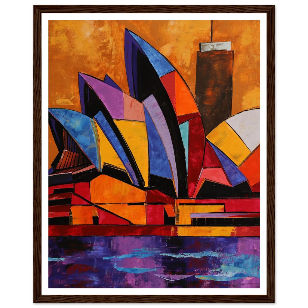 Sydney Opera House - Pablo Picasso - Poster