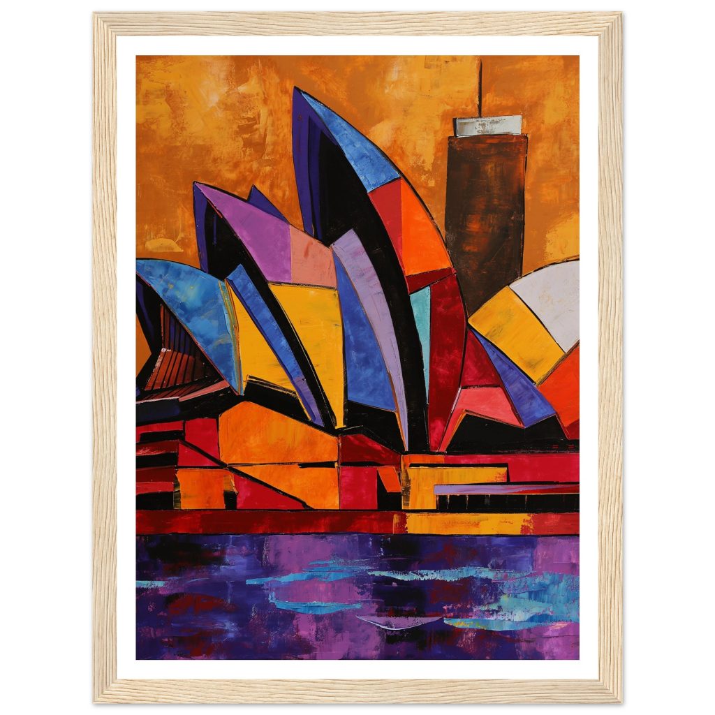 Sydney Opera House - Pablo Picasso - Poster