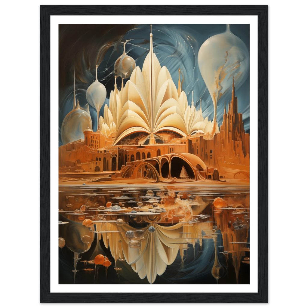Sydney Opera House - Salvador Dalí - Poster