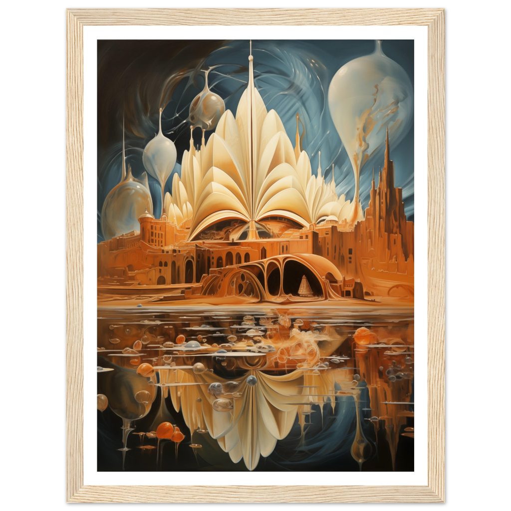 Sydney Opera House - Salvador Dalí - Poster