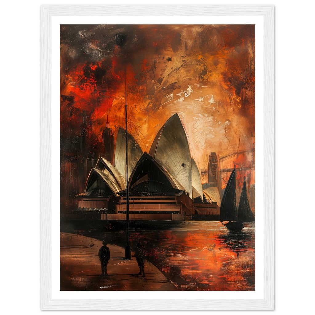 Sydney Opera House - Rembrandt - Poster
