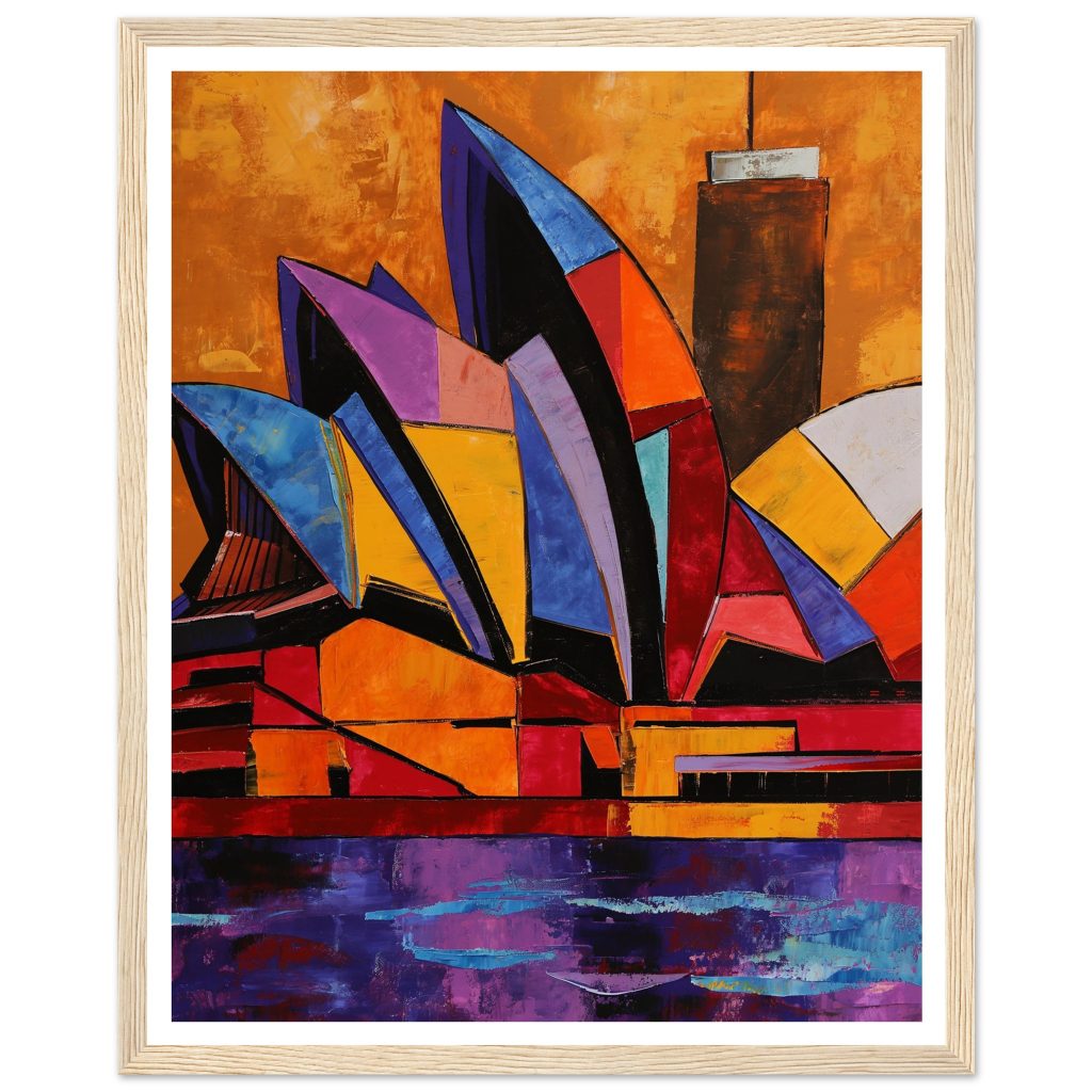 Sydney Opera House - Pablo Picasso - Poster
