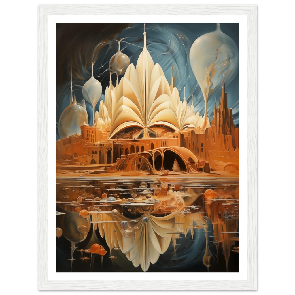 Sydney Opera House - Salvador Dalí - Poster