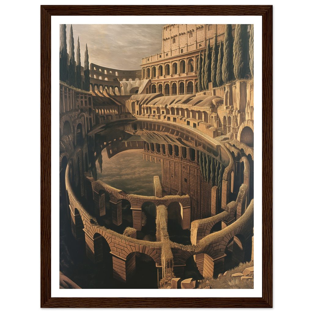 The Colosseum - M. C. Escher - Poster