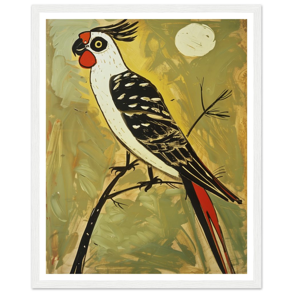 Cockatiel - Pablo Picasso - Poster