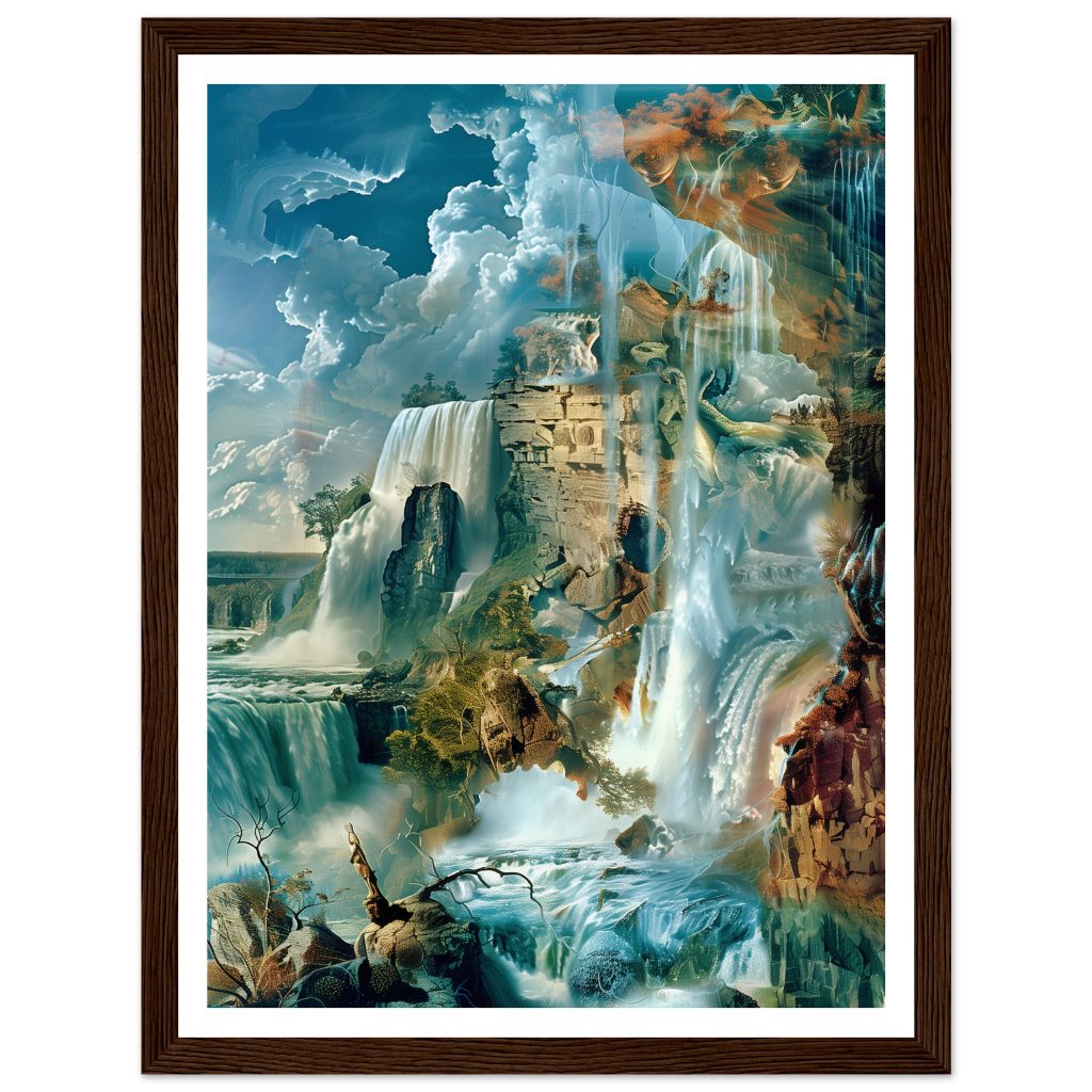Niagara Falls - Salvador Dalí - Poster