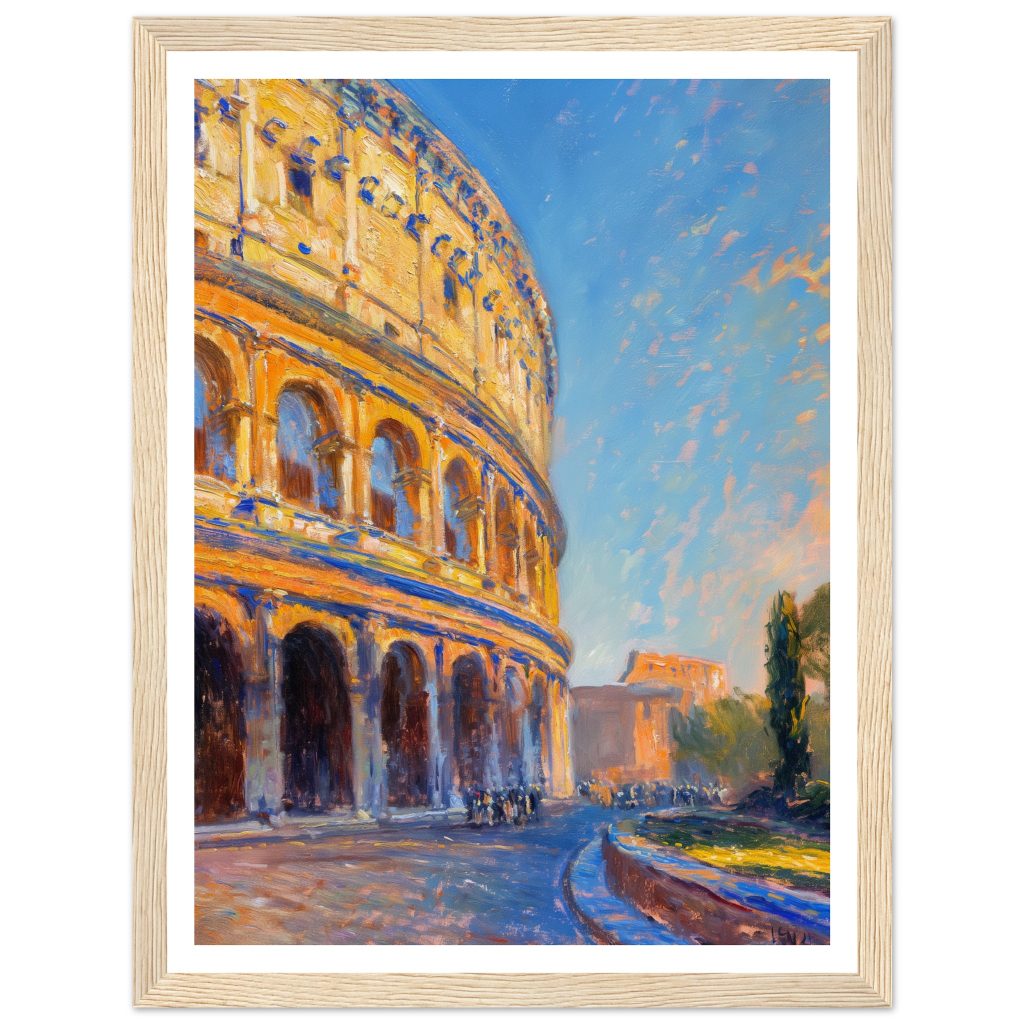 The Colosseum - Claude Monet - Poster
