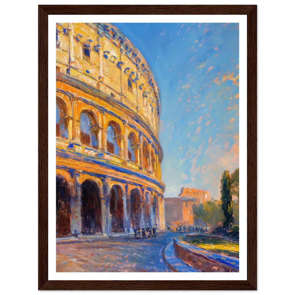 The Colosseum - Claude Monet - Poster