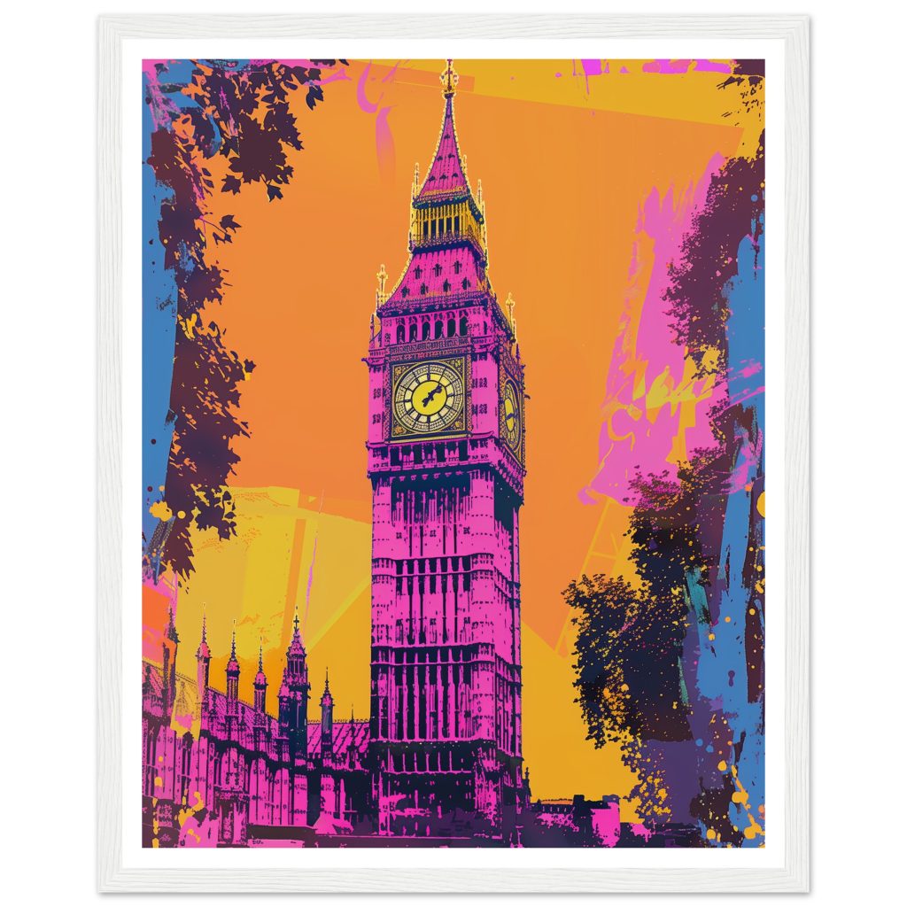 Big Ben - Andy Warhol - Series #2 - Poster