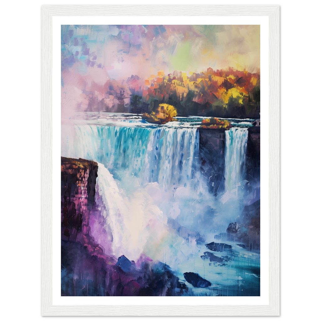 Niagara Falls - Claude Monet - Poster