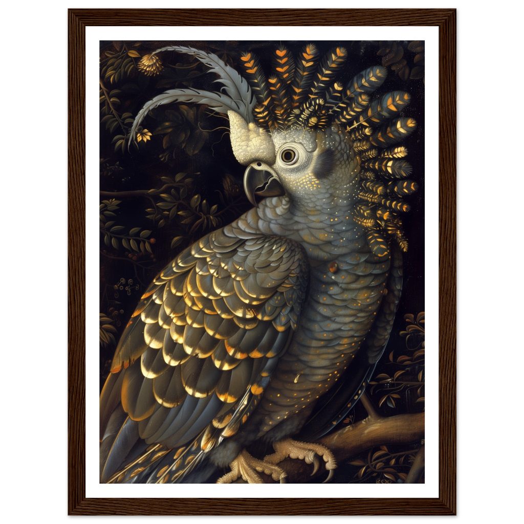 Cockatoo - Leonardo da Vinci - Poster