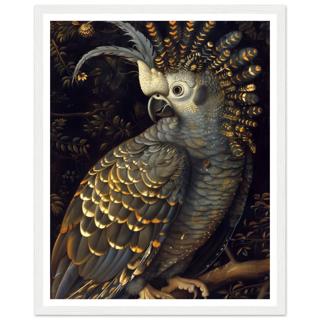 Cockatoo - Leonardo da Vinci - Poster