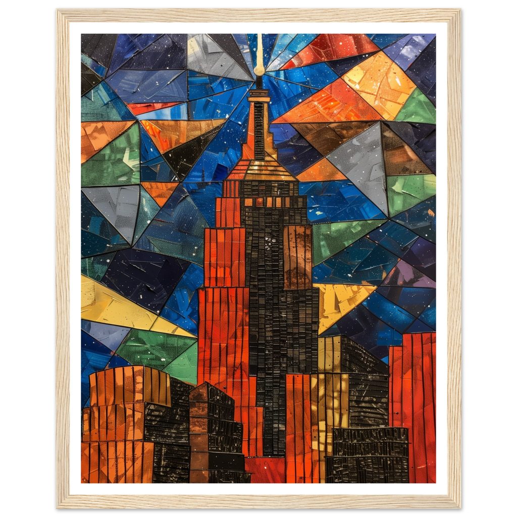 The Empire State Building - Pablo Picasso - Poster