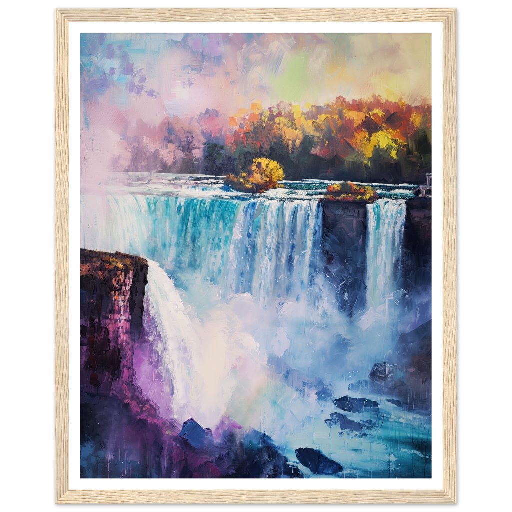 Niagara Falls - Claude Monet - Poster