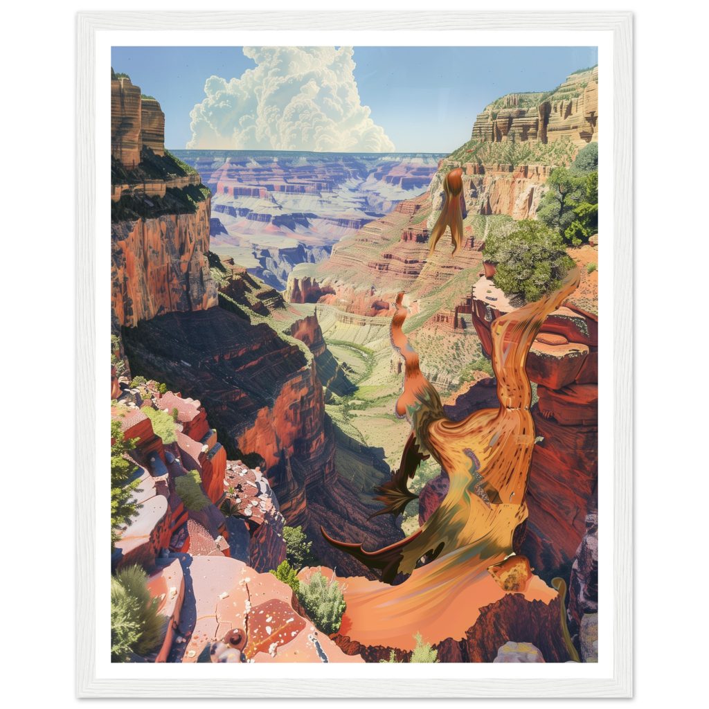 Grand Canyon - Salvador Dalí - Poster