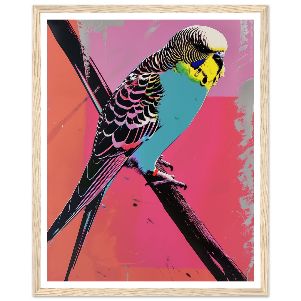 Budgerigar - Andy Warhol - Poster