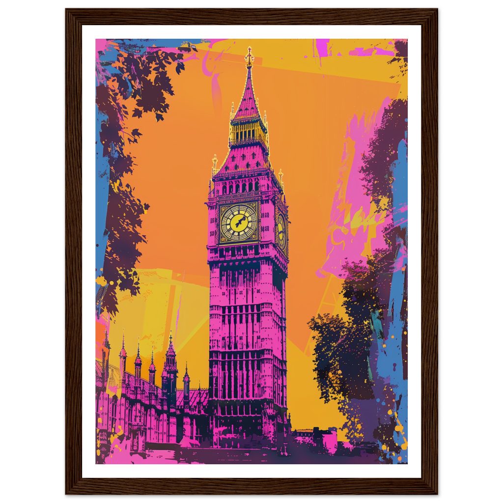 Big Ben - Andy Warhol - Series #2 - Poster
