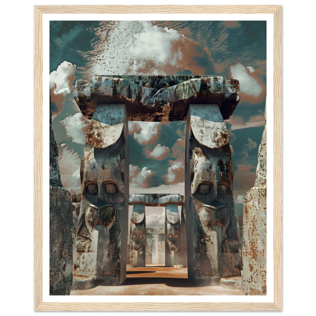 Stonehenge - Pablo Picasso - Poster