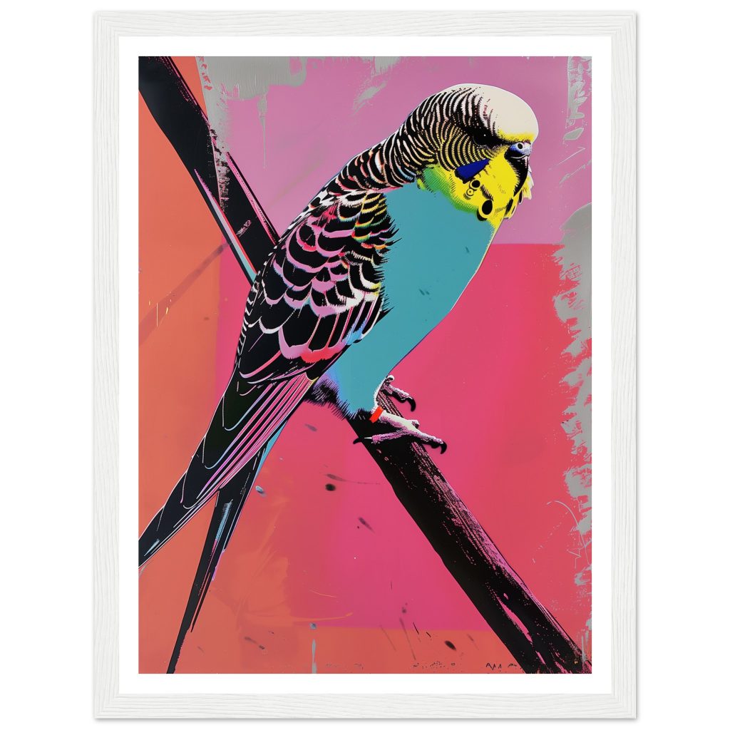 Budgerigar - Andy Warhol - Poster