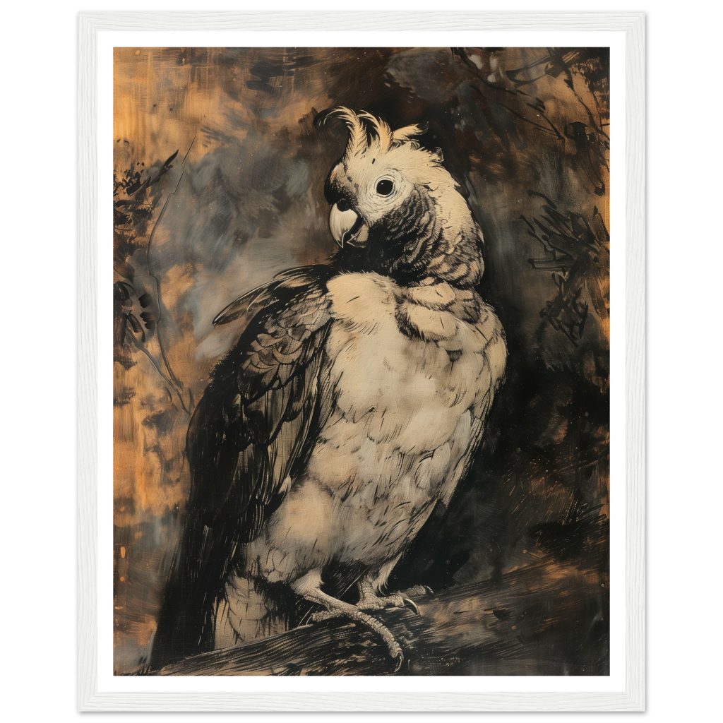 Cockatiel - Rembrandt van Rijn - Poster