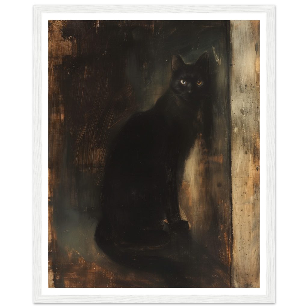 Black Cat - Leonardo da Vinci - Poster