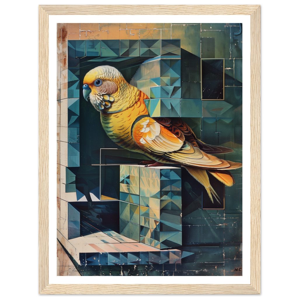 Budgerigar - M. C. Escher - Poster