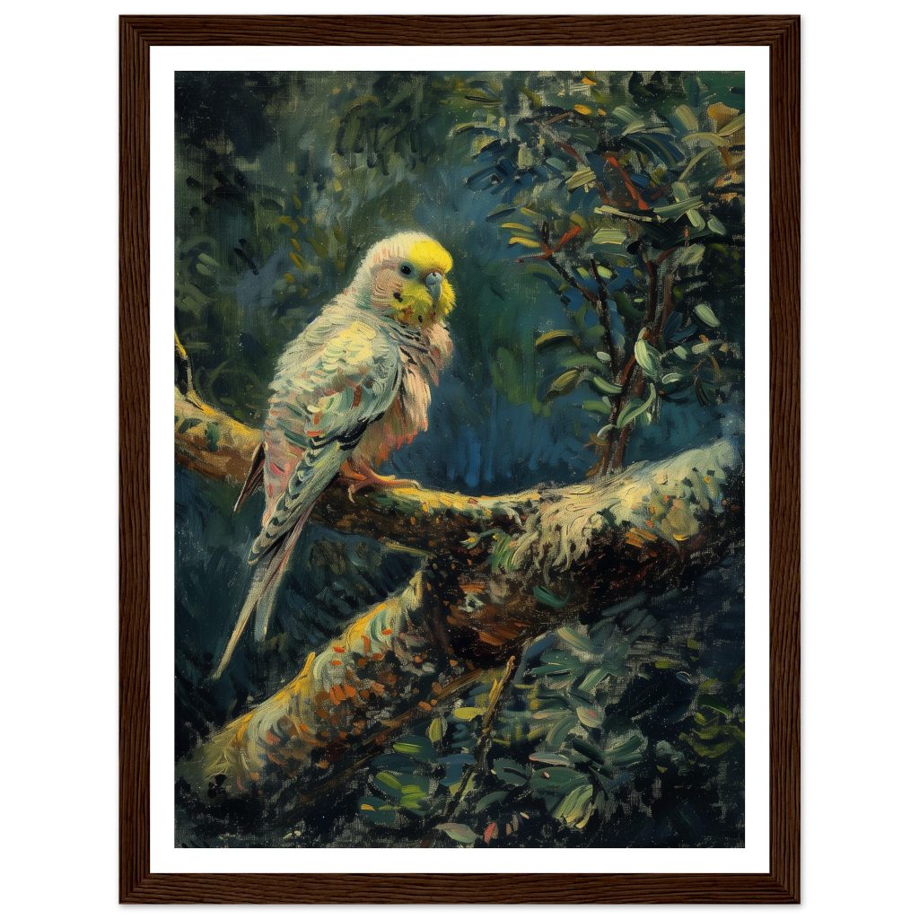 Budgerigar - Claude Monet - Poster