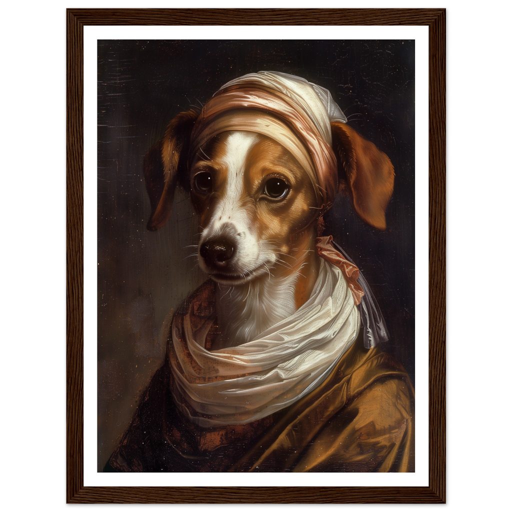Jack Russell - Leonardo da Vinci - Poster