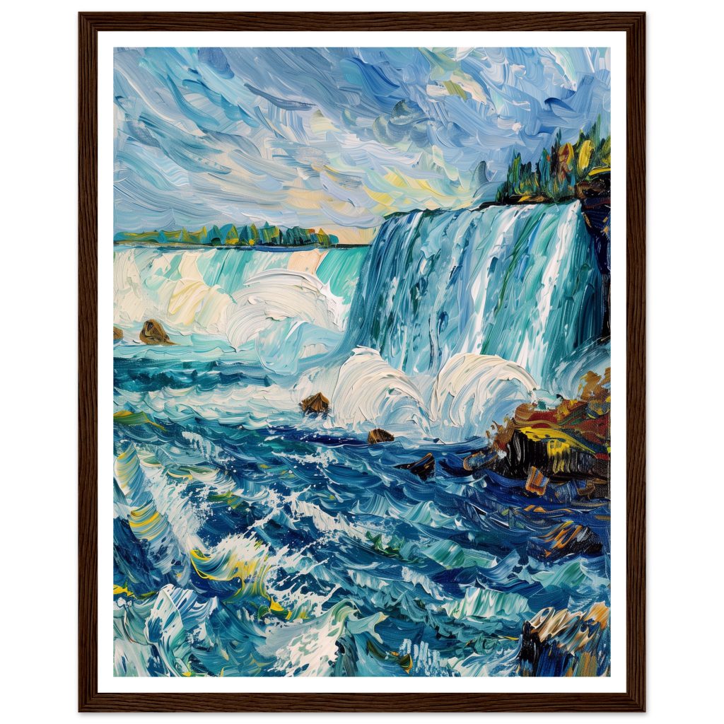 Niagara Falls - Vincent van Gogh - Poster