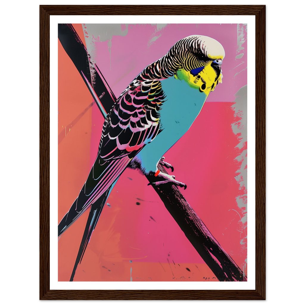 Budgerigar - Andy Warhol - Poster