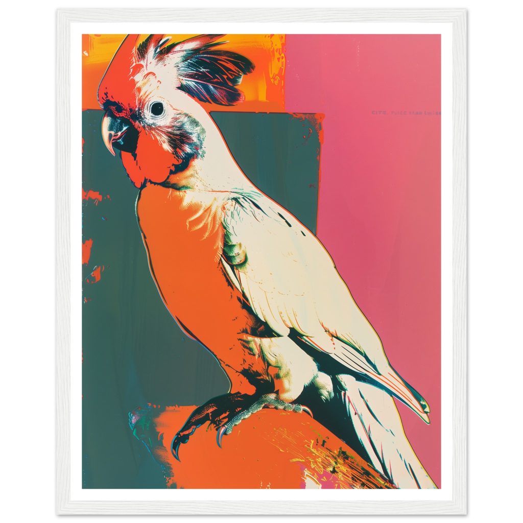 Cockatiel - Andy Warhol - Poster