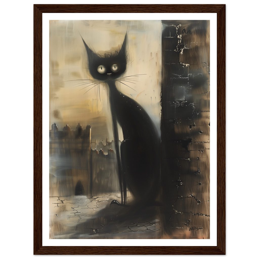 Black Cat - Salvador Dalí - Poster