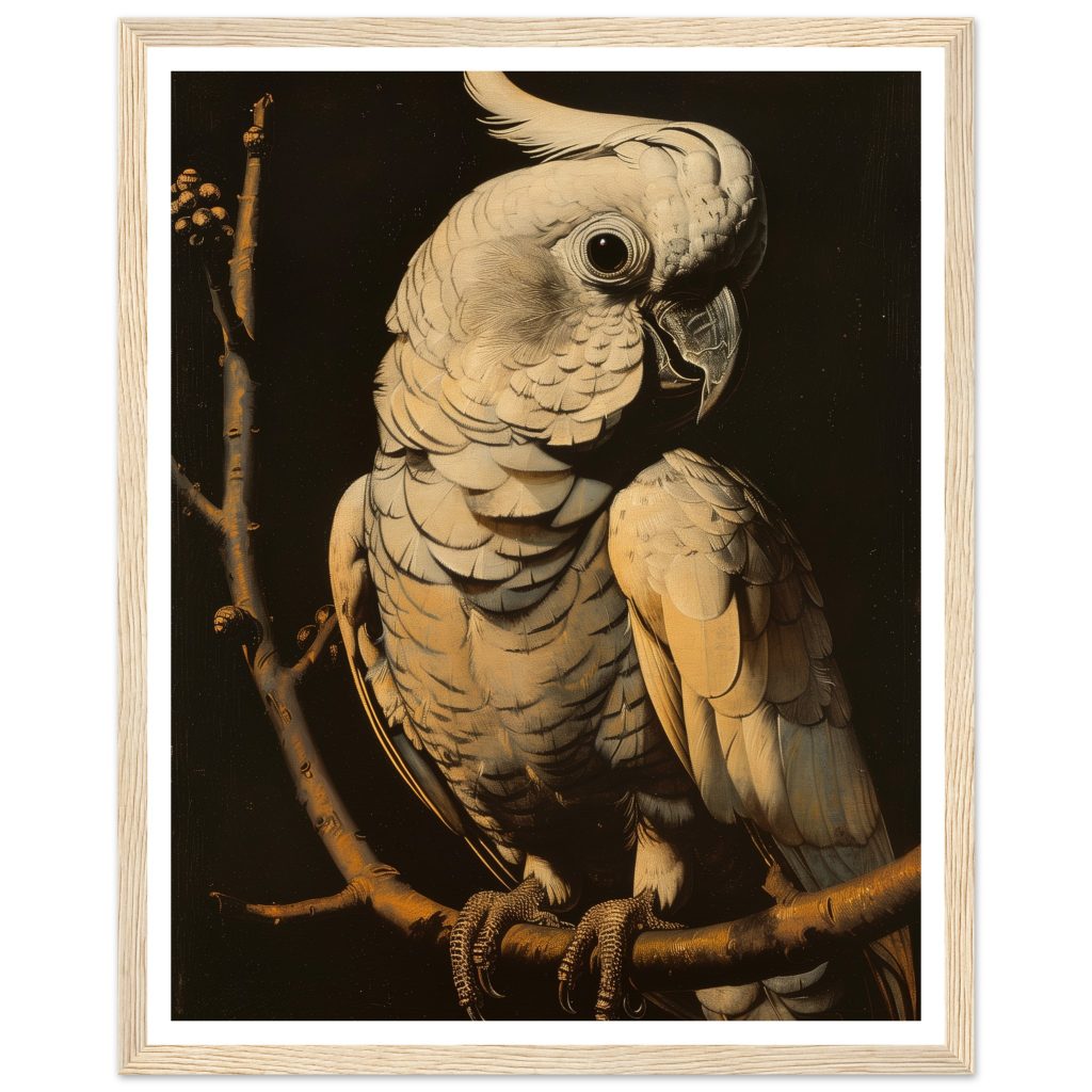 Cockatoo - Rembrandt van Rijn - Poster