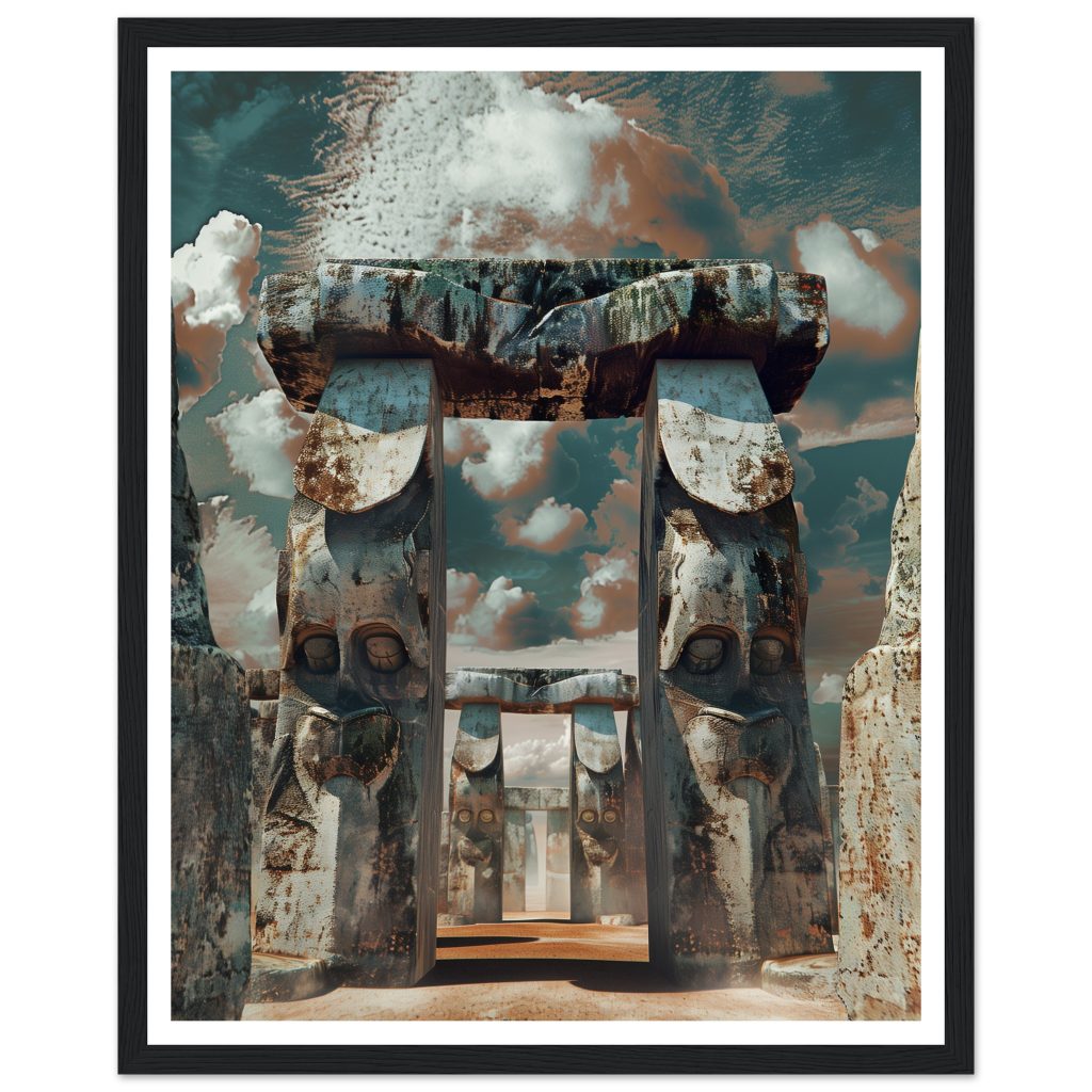 Stonehenge - Pablo Picasso - Poster