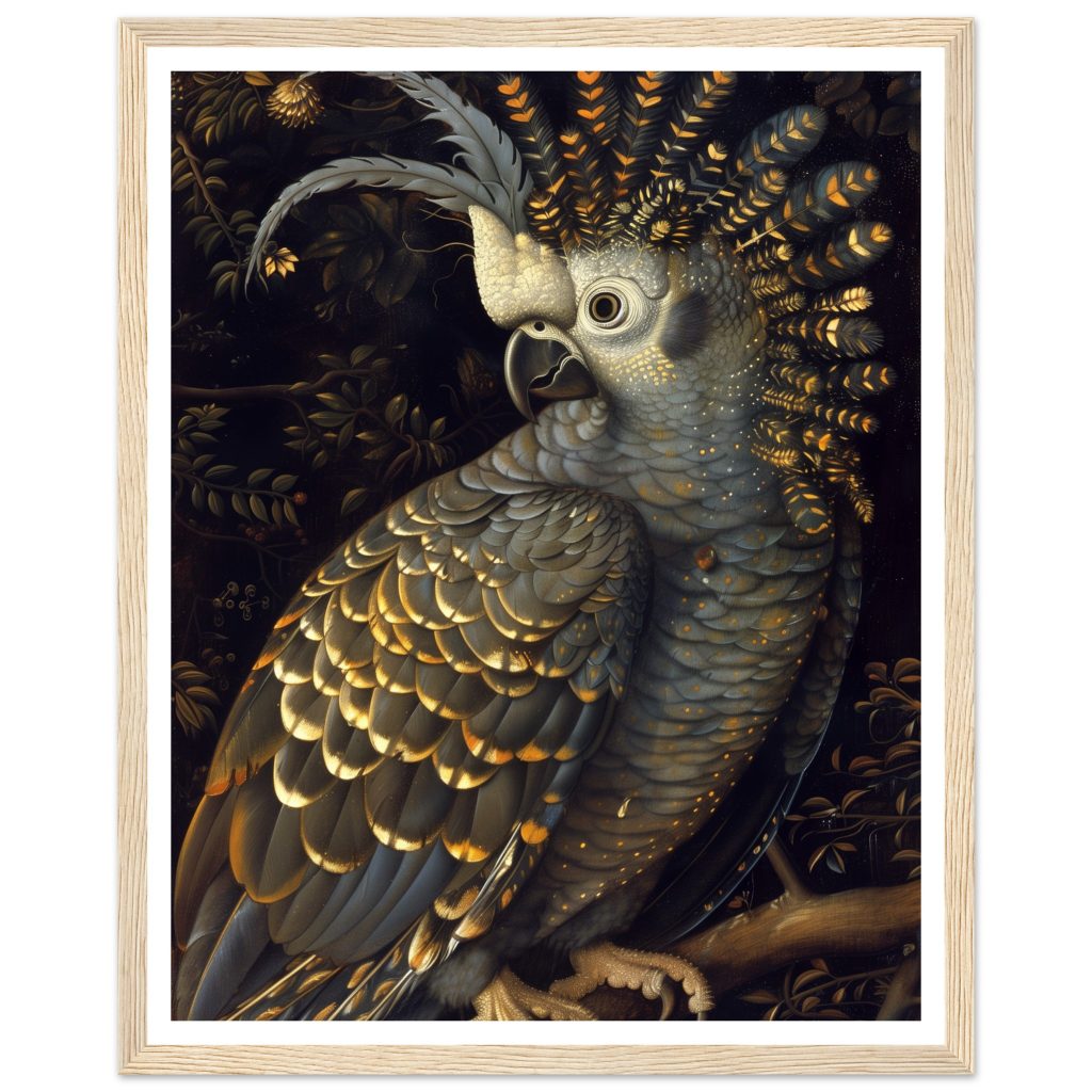 Cockatoo - Leonardo da Vinci - Poster