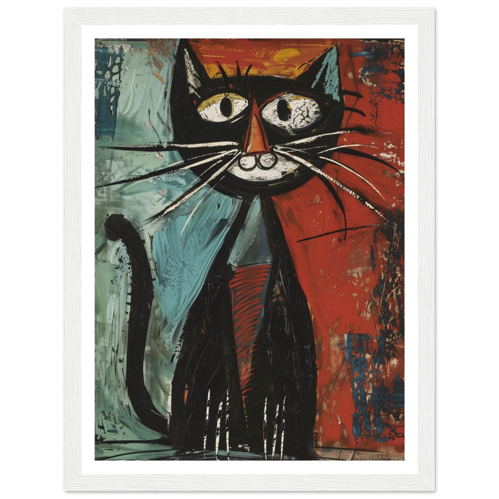 Tabby Cat - Pablo Picasso - Poster
