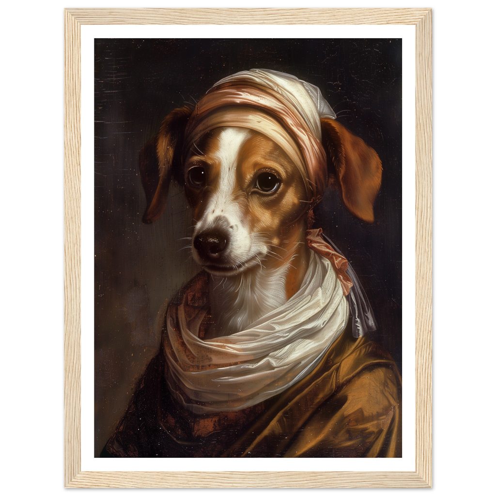 Jack Russell - Leonardo da Vinci - Poster