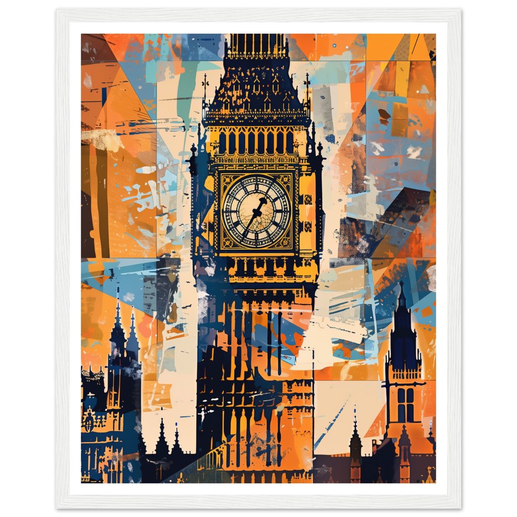 Big Ben - Pablo Picasso - Series #2 - Poster