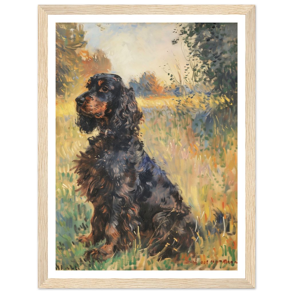 English Cocker Spaniel - Claude Monet - Poster
