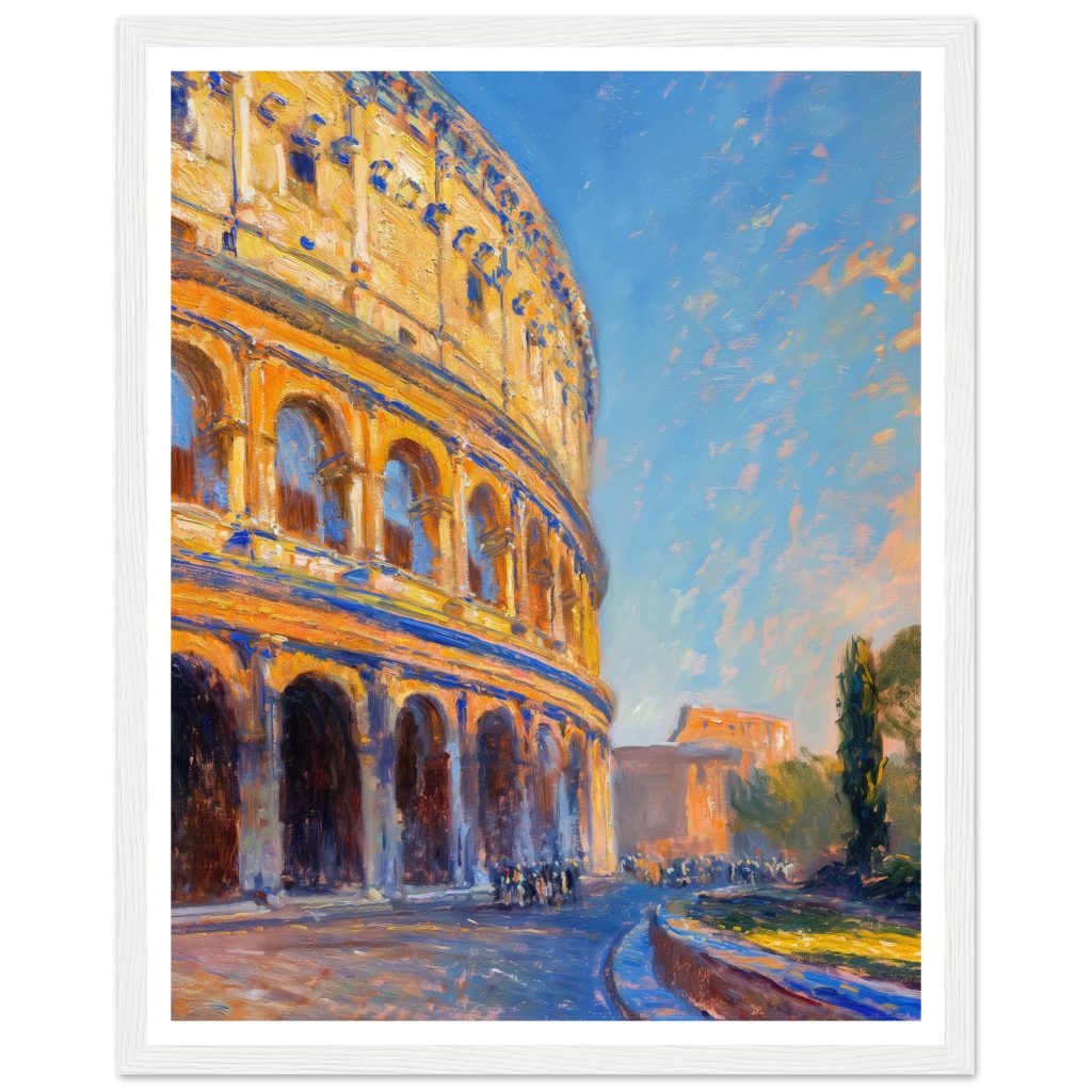 The Colosseum - Claude Monet - Poster