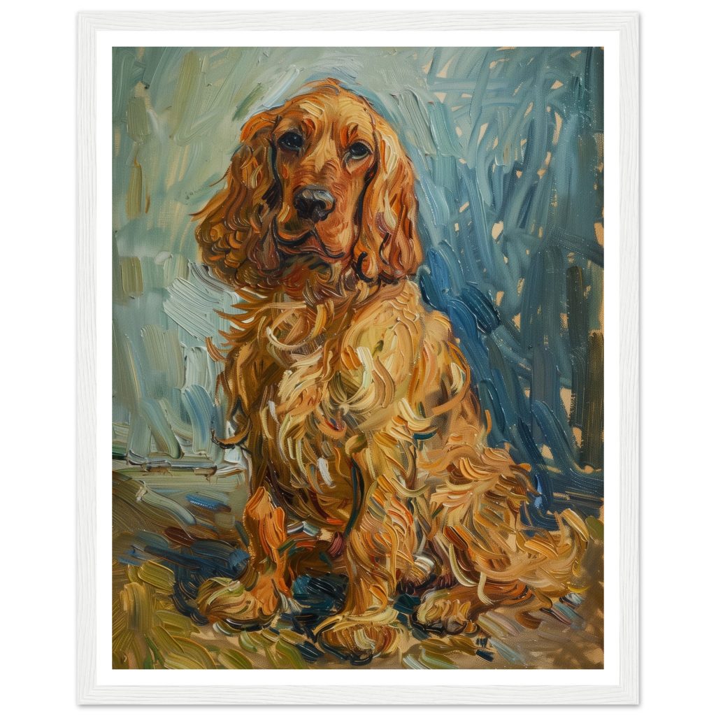 English Cocker Spaniel - Vincent van Gogh - Poster
