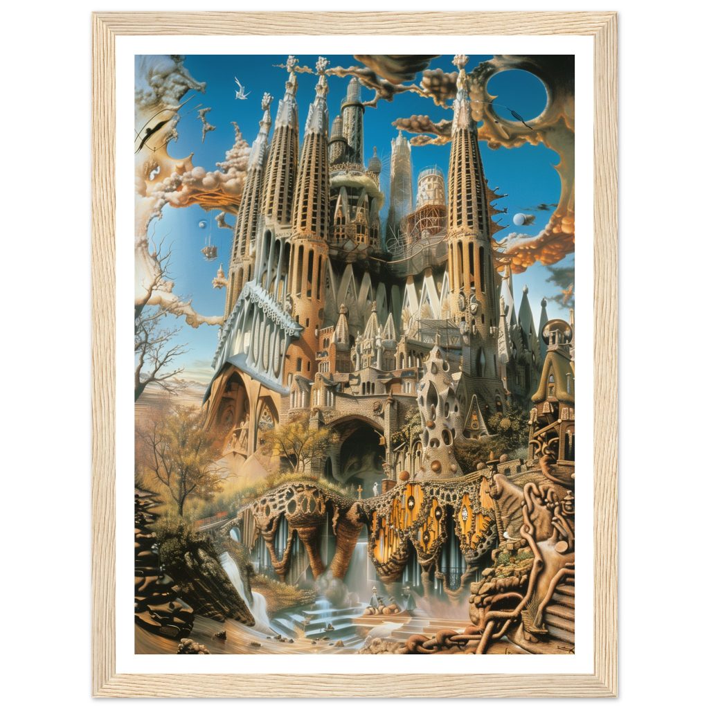 Sagrada Família - Salvador Dalí - Poster