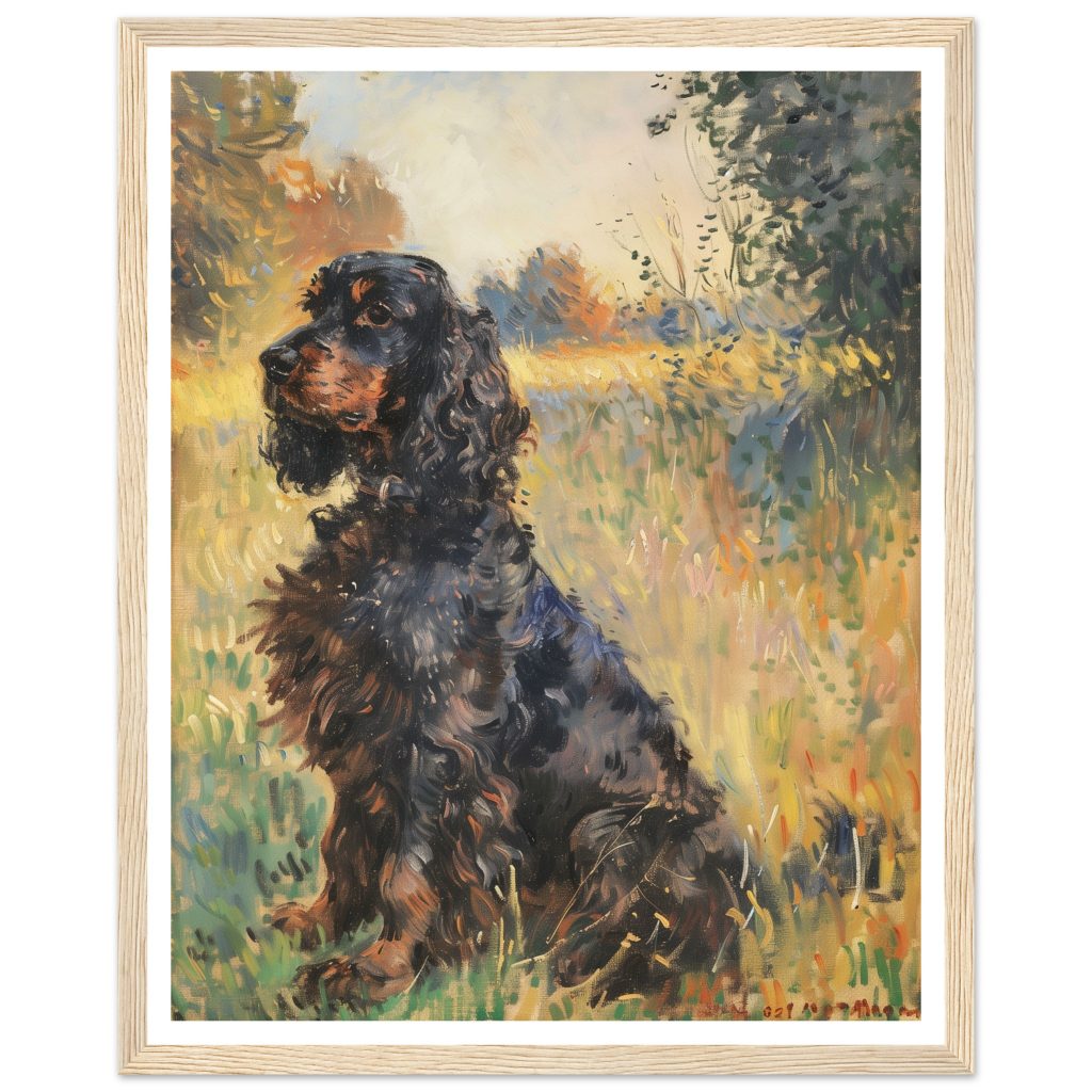 English Cocker Spaniel - Claude Monet - Poster