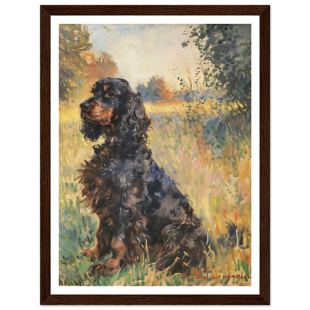English Cocker Spaniel - Claude Monet - Poster