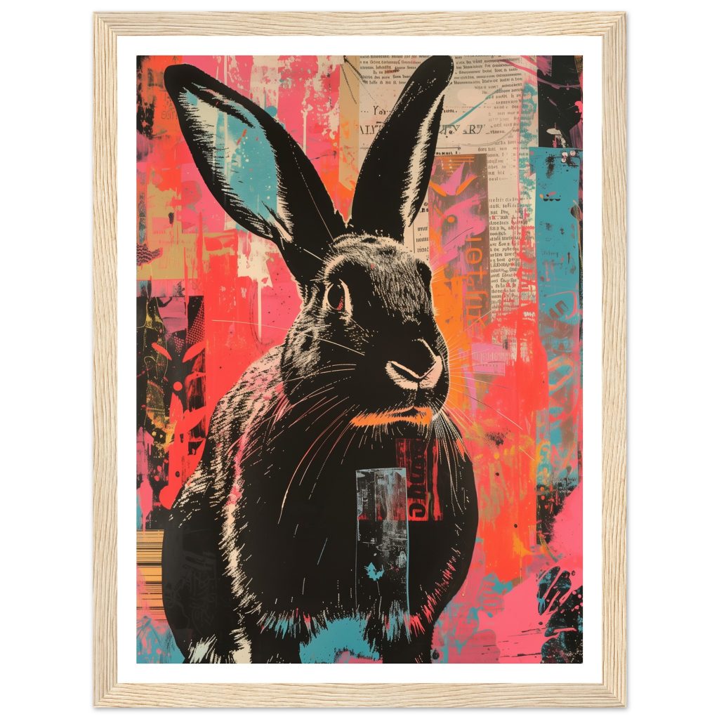 Black Rabbit - Andy Warhol - Poster